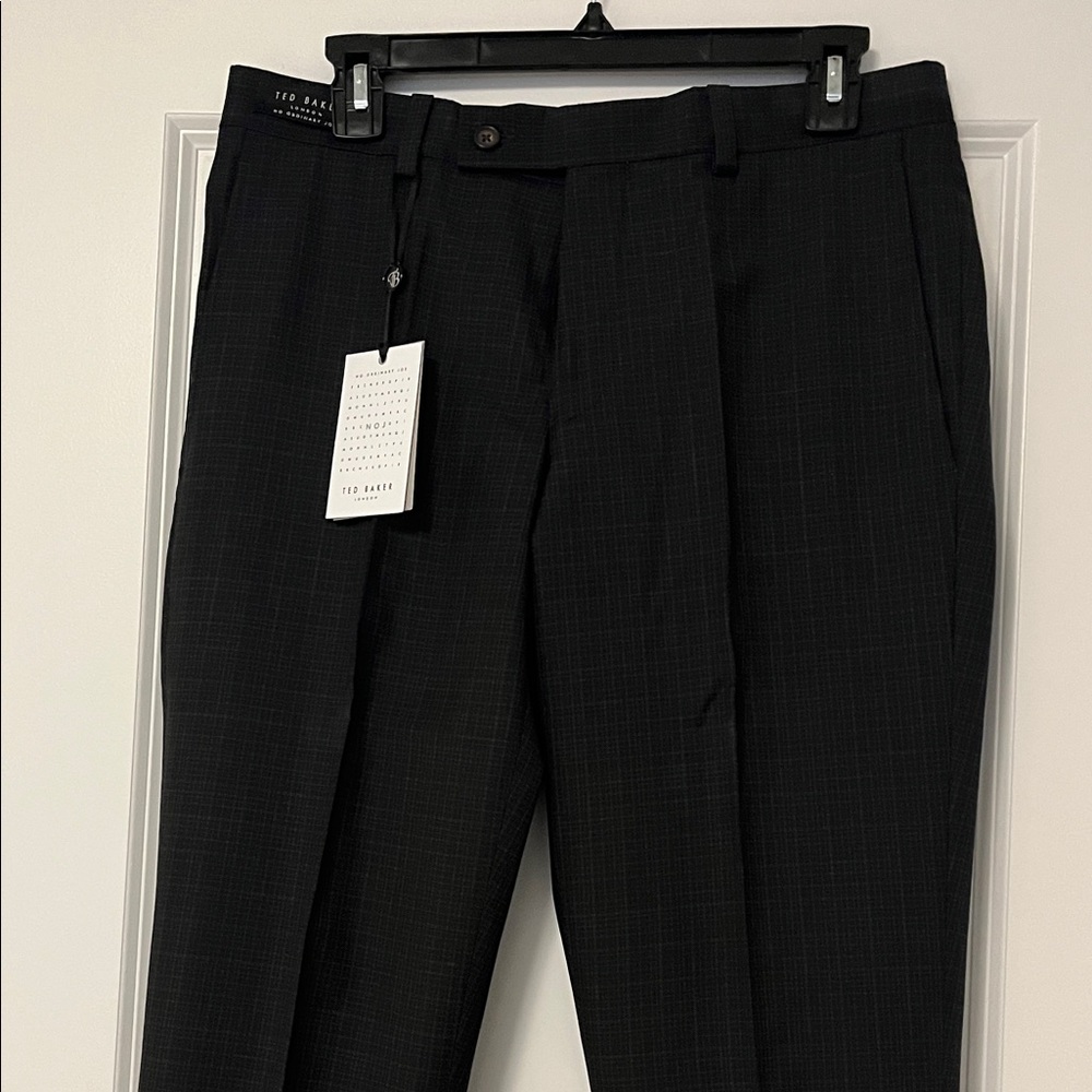Ted Baker Charcoal Formal Pants